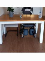 Eettafel smal, Huis en Inrichting, Ophalen, Gebruikt, 50 tot 100 cm, 150 tot 200 cm