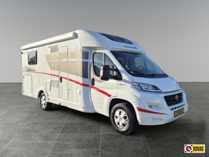 Sunlight T69L - Queensbed + hefbed, Caravans en Kamperen, Campers, Bedrijf, tot en met 4, Half-integraal, Sunlight, Fiat, Diesel