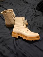 Stoere boots , 1 x gedragen. Maat 38 YFS, Kleding | Dames, Schoenen, Ophalen of Verzenden, Zo goed als nieuw, Beige
