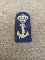 Marine pet embleem, Verzamelen, Verzenden, Marine, Nederland, Embleem of Badge