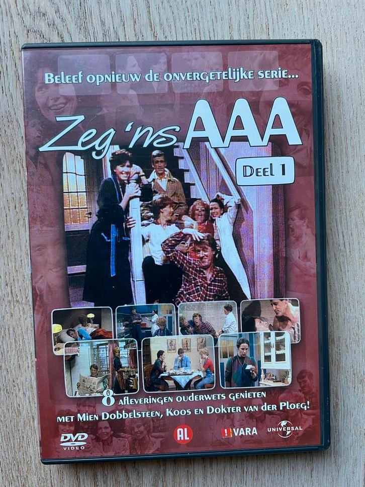 DVD Zeg ‘ns AAA Deel 1, Cd's en Dvd's, Dvd's | Nederlandstalig, Zo goed als nieuw, Tv fictie, Komedie, Alle leeftijden, Ophalen of Verzenden