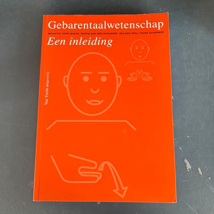 Gebarentaalwetenschap, Boeken, Wetenschap, Zo goed als nieuw, Sociale wetenschap, Ophalen of Verzenden