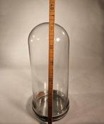 10 Vintage Glazen Stolpen met Aluminium Klep - 1960, Ophalen