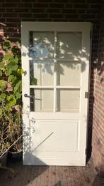 Hardhouten binnendeur, Ophalen, 80 tot 100 cm, Binnendeur, Zo goed als nieuw