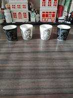 Michel de la Porte Portretten set, Porselein of Keramiek, Schaal, Rond, Ophalen of Verzenden