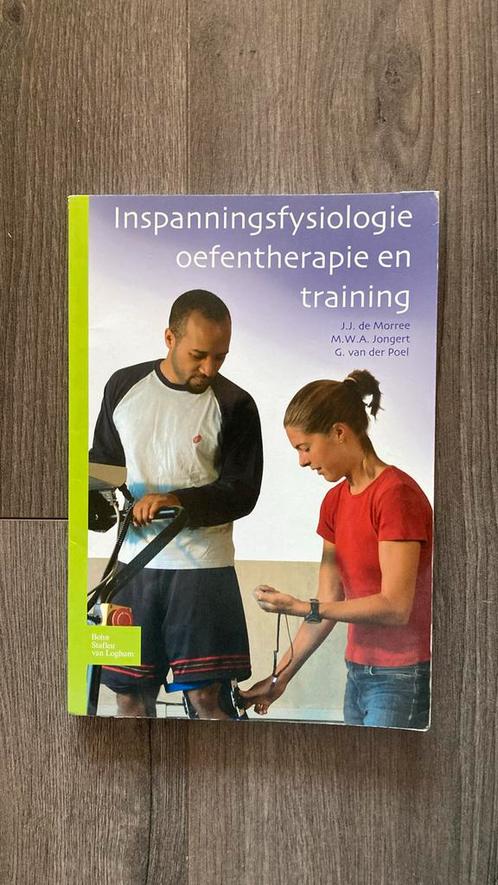 Inspanningsfysiologie oefentherapie en training, Boeken, Wetenschap, Zo goed als nieuw, Ophalen of Verzenden