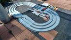 Vintage Bandai racebaan met veel auto's in koffer, Ophalen, Zelf te bouwen, Tyco, Elektrisch