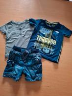 Setje van korte broek en 2 t shirts maat 80, Ophalen of Verzenden, Gebruikt, Jongetje