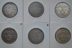 5 Reichsmark 1938 zilver, Ophalen of Verzenden, Duitsland, Setje, Zilver