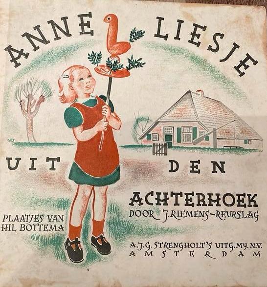 Anne Liesje uit den Achterhoek - feestdagenboek -1941, Boeken, Prentenboeken en Plaatjesalbums, Gelezen, Ophalen of Verzenden
