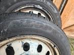 Winterbanden set: 2x staal, 2x los Continental, Auto-onderdelen, Banden en Velgen, Ophalen, Overige, Gebruikt, Overige
