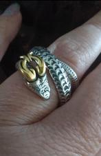 925 silver Dragon gothic ring, Sieraden, Tassen en Uiterlijk, Ringen, Gebruikt, Ophalen of Verzenden, Dame of Heer, Zilver