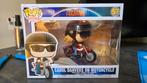 Funko pop Carol Danvers on motorcycle nummer 57, Ophalen of Verzenden, Zo goed als nieuw