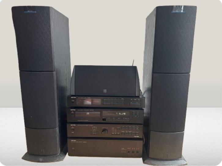 Rotel Muziektoren met KEF Luidsprekers, Audio, Tv en Foto, Stereo-sets, Gebruikt, Cassettedeck, Overige merken, Losse componenten