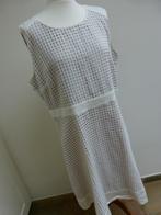 MS Mode M&S, maat 46 48 XL jurk wit beige gevoerd zomers, Kleding | Dames, Grote Maten, Overige kleuren, Jurk, Ophalen of Verzenden