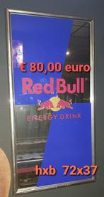 red bull spiegel, schild, licht-reclame bord, Nieuw, Reclamebord, Ophalen