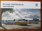 Volkswagen Golf, Golf Variant & Golf Alltrack (okt. 2017), Boeken, Ophalen of Verzenden, Nieuw, Volkswagen