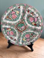 Antieke Chinese Rose Canton Schotel - Porselein Decoratie, Antiek en Kunst, Antiek | Porselein, Ophalen of Verzenden