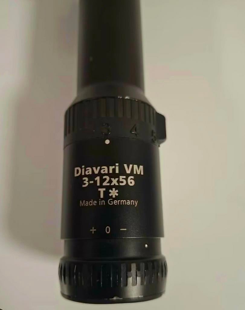Zeiss Diavari VM 3-12x56 Richtkijker - Topkwaliteit!, Audio, Tv en Foto, Optische apparatuur | Verrekijkers, Gebruikt, Overige typen