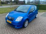 Citroën C2 1.4 I 2005 Blauw, Auto's, Voorwielaandrijving, 450 kg, 4 cilinders, Origineel Nederlands