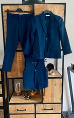 Driedelig pak donkerblauw van Name- it maat 152, Kinderen en Baby's, Kinderkleding | Maat 152, Ophalen of Verzenden, Zo goed als nieuw