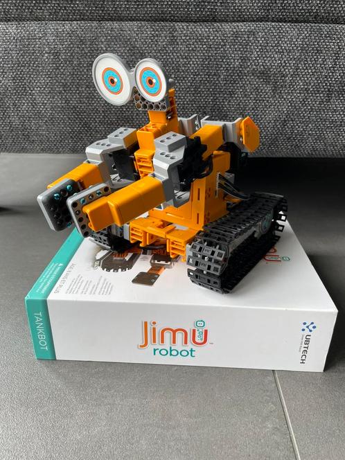 UBTECH Jimu Robot - TankBot Kit, Kinderen en Baby's, Speelgoed | Educatief en Creatief, Zo goed als nieuw, Bouwen, Elektronica