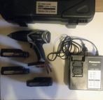 Panasonic EY7940 14,4V klopboormachine – €70, 3 accu’s!, Doe-het-zelf en Verbouw, Gereedschap | Boormachines, Ophalen of Verzenden
