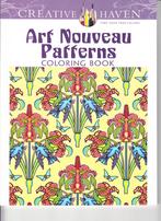 Art nouveau patterns - Kleurboek voor volwassenen (nieuw), Ophalen, Nieuw