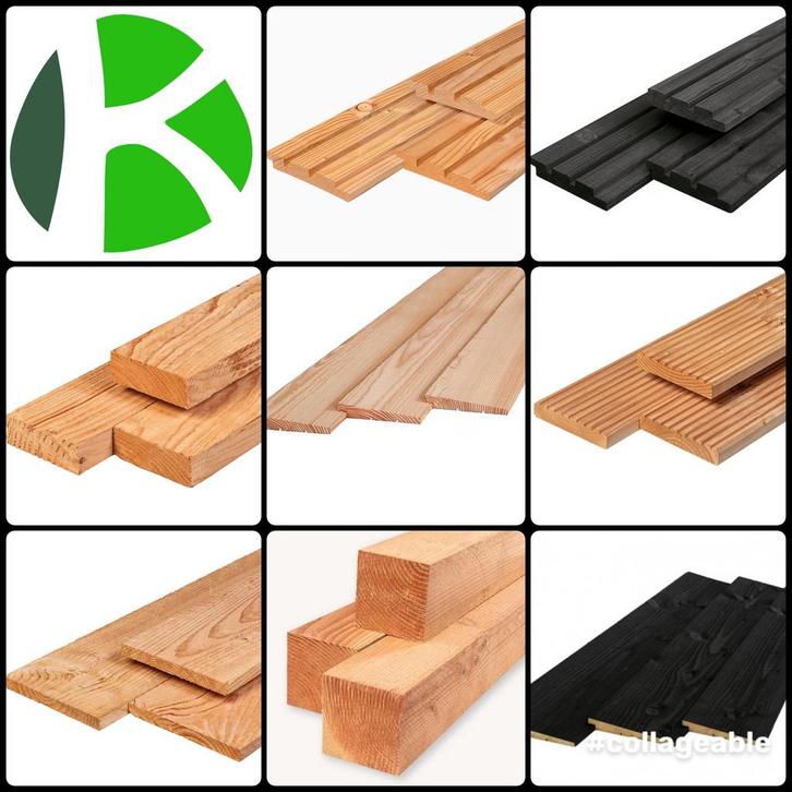 Goedkoopste in Douglas tuinhout, Tuin en Terras, Palen, Balken en Planken, Zo goed als nieuw, Balken, 250 cm of meer, Ophalen of Verzenden