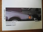 Volvo 440 o.a. GLT Turbo folder brochure, Ophalen, Zo goed als nieuw, Volvo