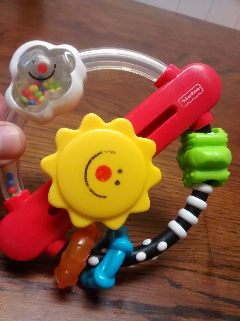 Fisher Price rammelaar, Kinderen en Baby's, Speelgoed | Fisher-Price, Ophalen of Verzenden, Rammelaar, Met geluid