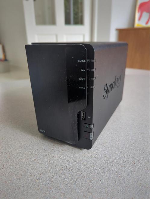 Synology DS218 NAS, Computers en Software, NAS, Zo goed als nieuw, Ophalen of Verzenden