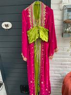 Carnavalsjurk Marokkaans/Indiaas - 3-delig, Ophalen of Verzenden, Zo goed als nieuw, Roze, Maat 36 (S)