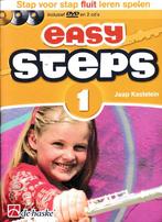 Easy Steps deel 1 Dwarsfluit met alle CDs ( 6939 ), Muziek en Instrumenten, Gebruikt, Verzenden, Klassiek, Les of Cursus