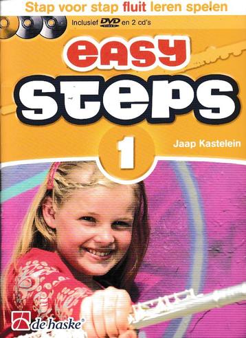 Easy Steps deel 1 Dwarsfluit met alle CDs ( 6939 ) beschikbaar voor biedingen