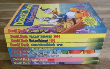 9 Donald Duck vakantieboeken beschikbaar voor biedingen
