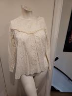 Super leuke creme kleurige By Bar blouse maat M, Kleding | Dames, Blouses en Tunieken, Beige, Ophalen of Verzenden, Zo goed als nieuw