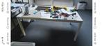Lego tafel (1.20m breed) - ZONDER lego MET platen, Ophalen, Gebruikt