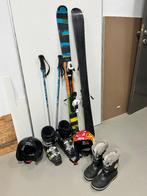 Ski twintip set met skischoenen en zo, Gebruikt, 100 tot 140 cm, Carve, Skiën