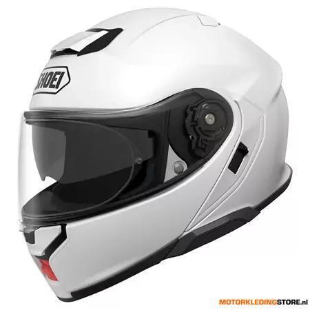 Shoei Neotec 3 Systeemhelm, Wit, Motoren, Kleding | Motorhelmen, Nieuw met kaartje, Ophalen of Verzenden