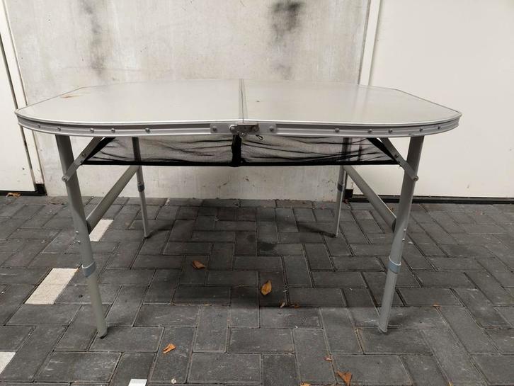 Inklapbare tafel, Caravans en Kamperen, Kampeermeubelen, Gebruikt, Campingtafel, Ophalen
