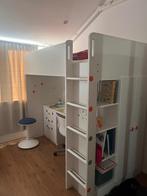 Gratis op te halen: IKEA stuva hoogslaper met bureau en kast, Ophalen, Gebruikt, 90 cm, Eenpersoons