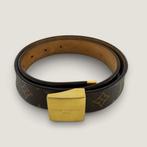 Louis Vuitton monogram riem, Louis Vuitton, Ophalen of Verzenden, Bruin, 80 tot 90 cm