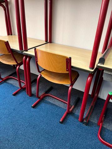 Kindertafel Schoolbankje Bureautje + lade en eventueel stoel