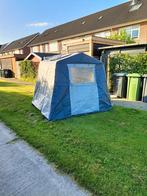 Schuurtent, Ophalen, Gebruikt