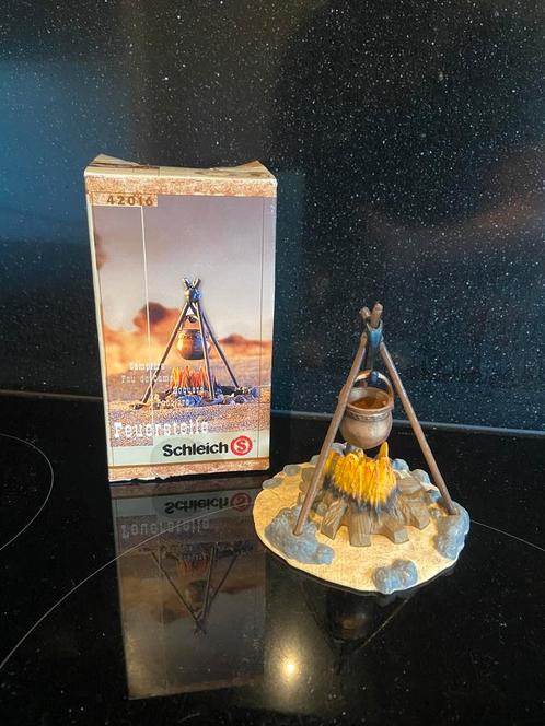 Schleich Wild West: Kampvuur (42016), Verzamelen, Poppetjes en Figuurtjes, Zo goed als nieuw, Ophalen of Verzenden