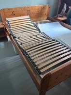 2 Elektrische lattenbodems 80 x 200 cm, Ophalen, Gebruikt, Eenpersoons, Bruin