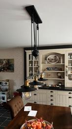 Hanglamp met 3 lampen die in 3 stappen dimbaar zijn., Huis en Inrichting, Lampen | Hanglampen, Ophalen, Zo goed als nieuw, Minder dan 50 cm