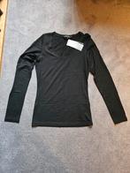 Zwarte basic met lange mouw van Slippely, maat S., Verzenden, Zwart, Nieuw, Lange mouw