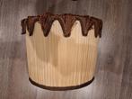 Vintage Lampenkap met Franjes, Ophalen, Gebruikt, Vintage, Bruin